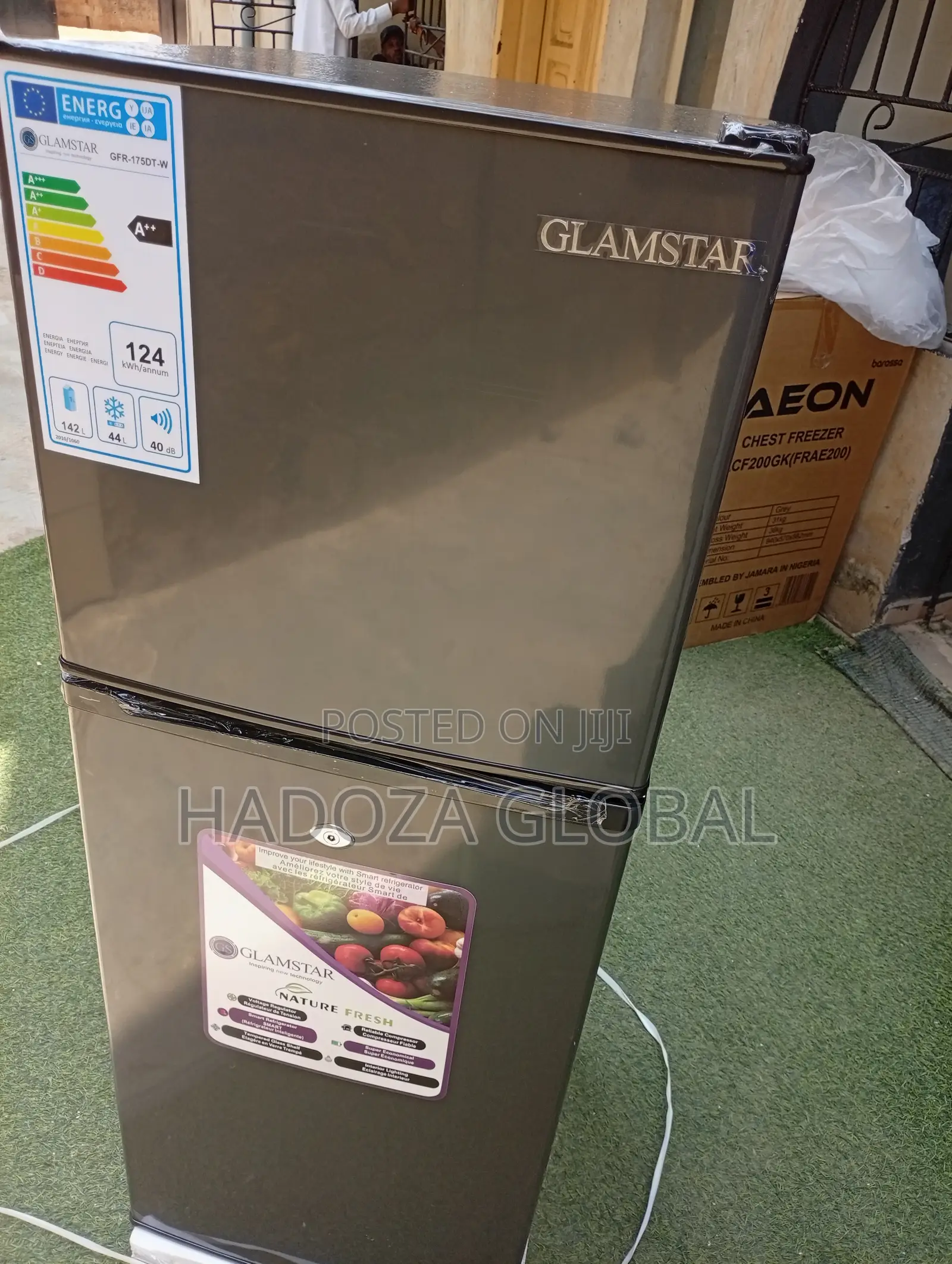 Glamstar Double Door Refrigerator 175l – Good Condition
