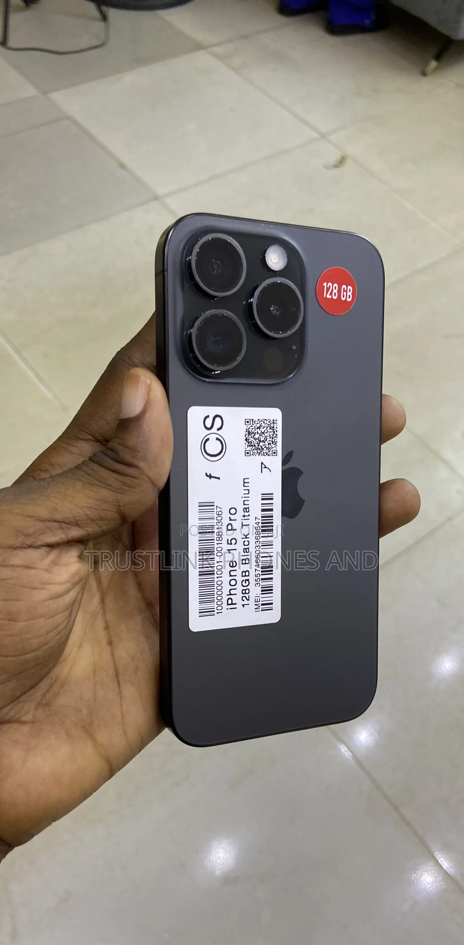 Apple iPhone 15 Pro 128 GB Black