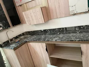 Marble Kitchen Cabinet Glossy High Quality
