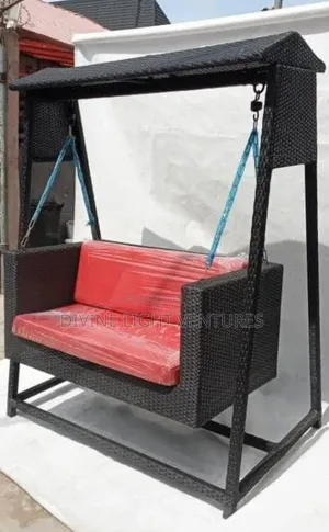 Double Seater Rattan Swing Chair