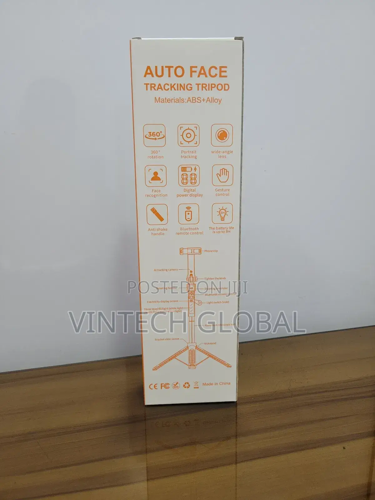 Auto Face Tracking Tripod Cl12-P
