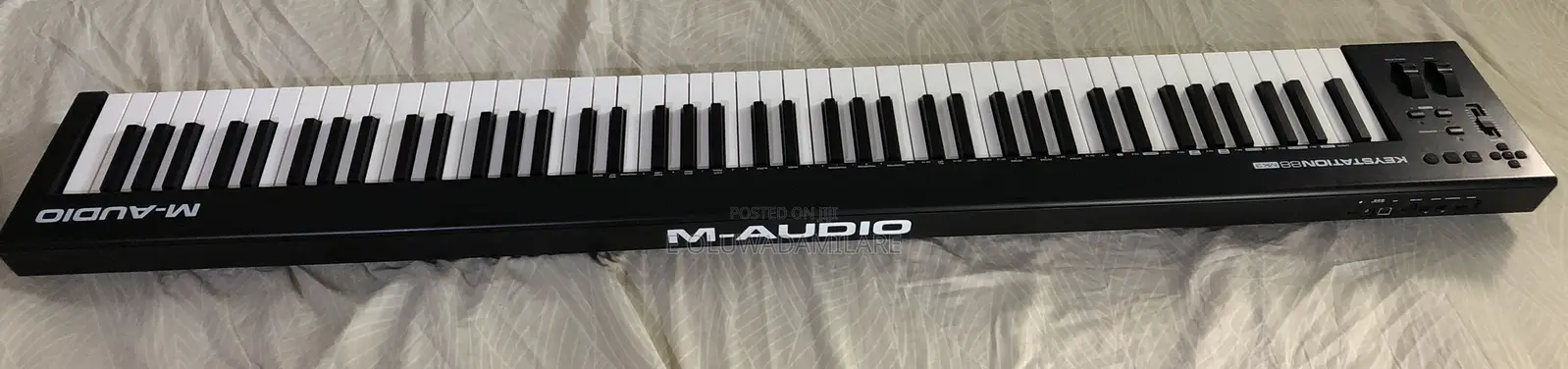 M Audio Keystation 88 Mk3 Midi Controller Keyboard Black