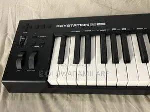 M Audio Keystation 88 Mk3 Midi Controller Keyboard Black