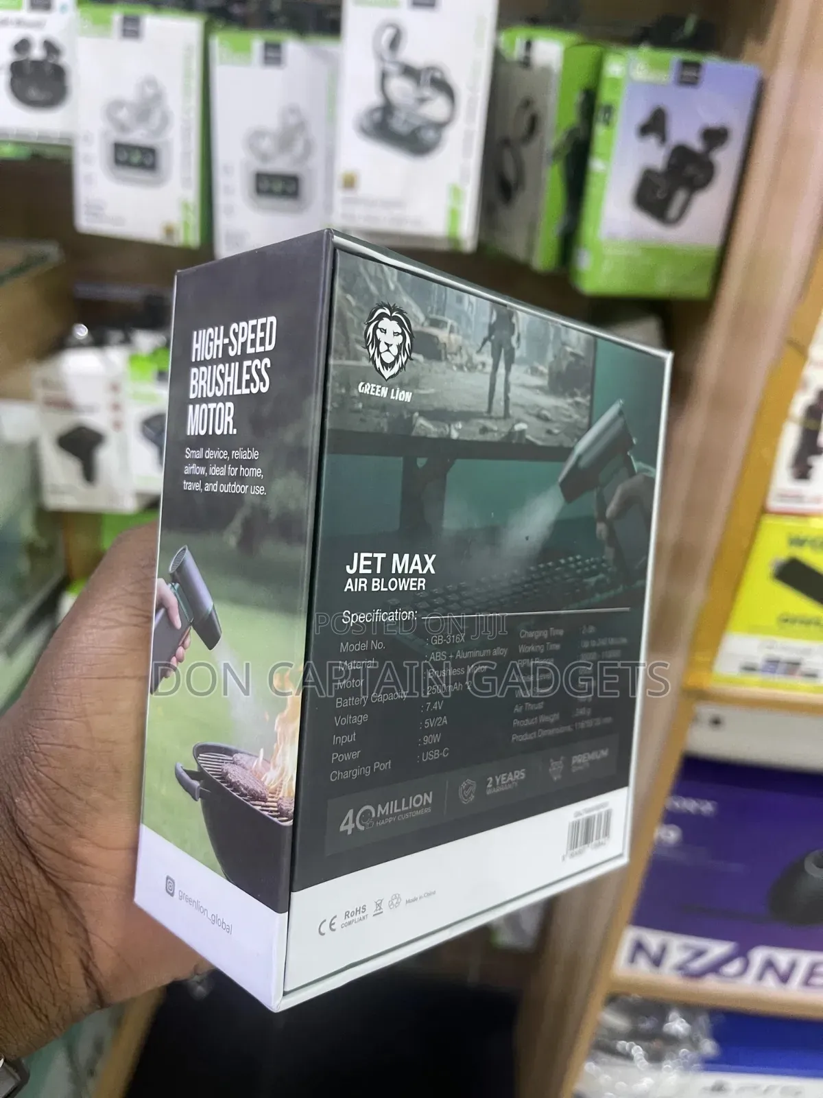 Green Lion Jet Max Air Blower