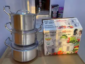 Hoffner 3pcs Aluminum Pot Set