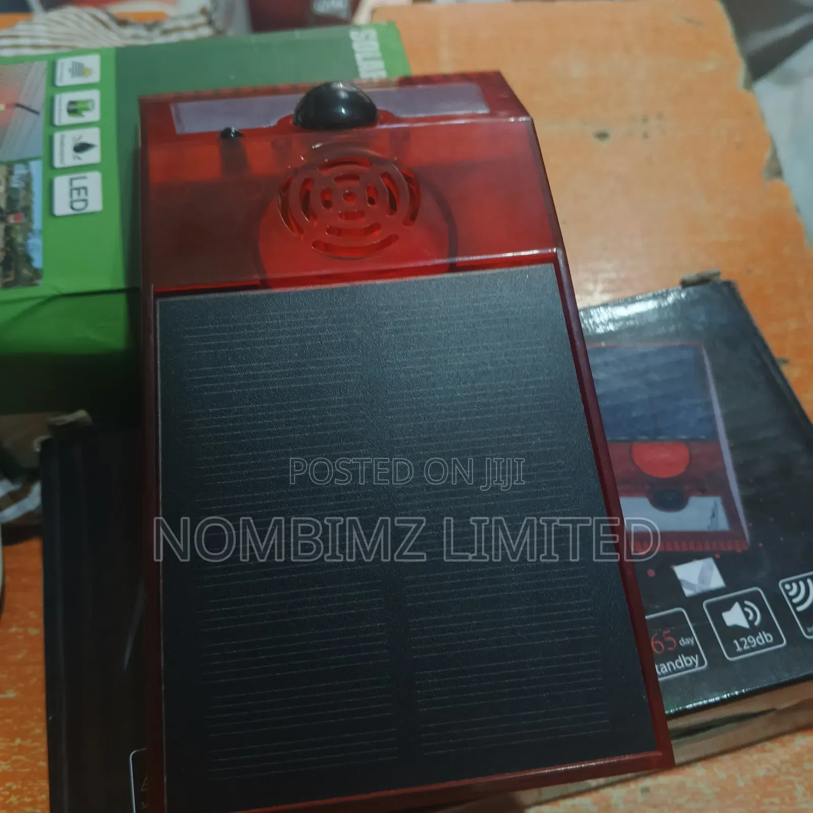Solar Alarm Lamp and Wall Lamp Remote Control