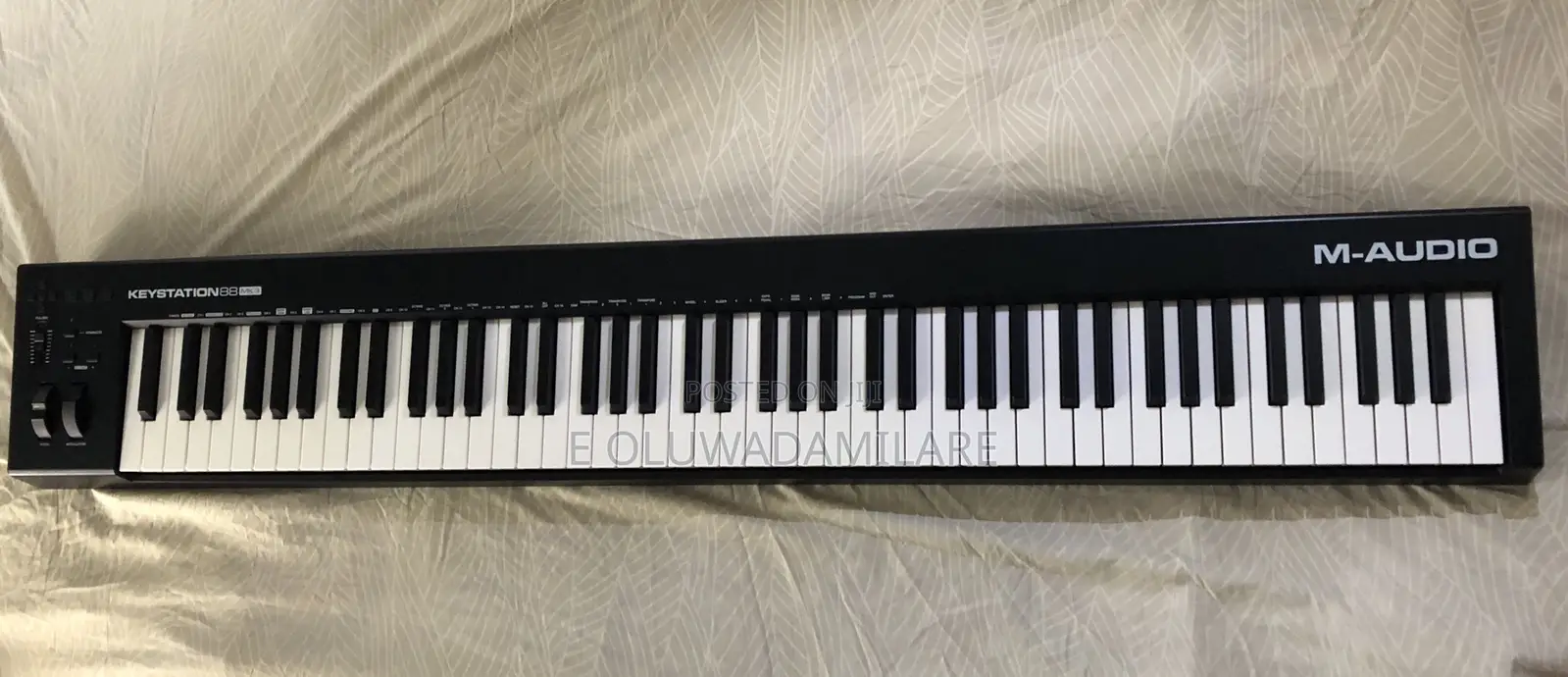 M Audio Keystation 88 Mk3 Midi Controller Keyboard Black
