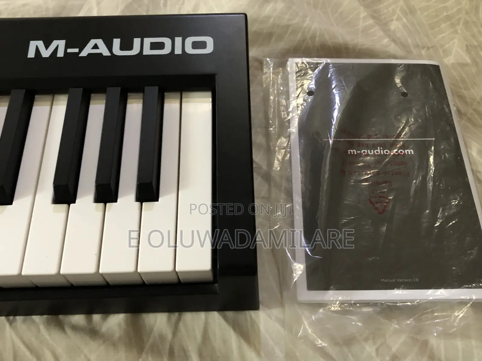 M Audio Keystation 88 Mk3 Midi Controller Keyboard Black