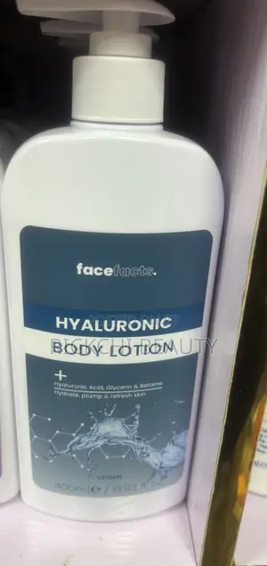 Hyaluronic Body Lotion Face Facts