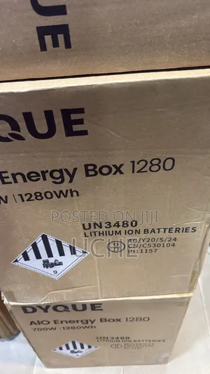 The Item Shown Is a Dyque Aio Energy Box 1280 Portable Power Station.