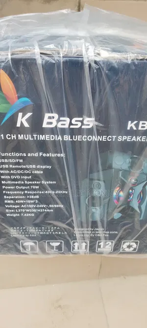 K Bass Sound System Speaker