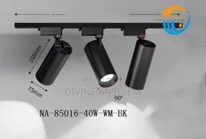 40w Black Led Track Light