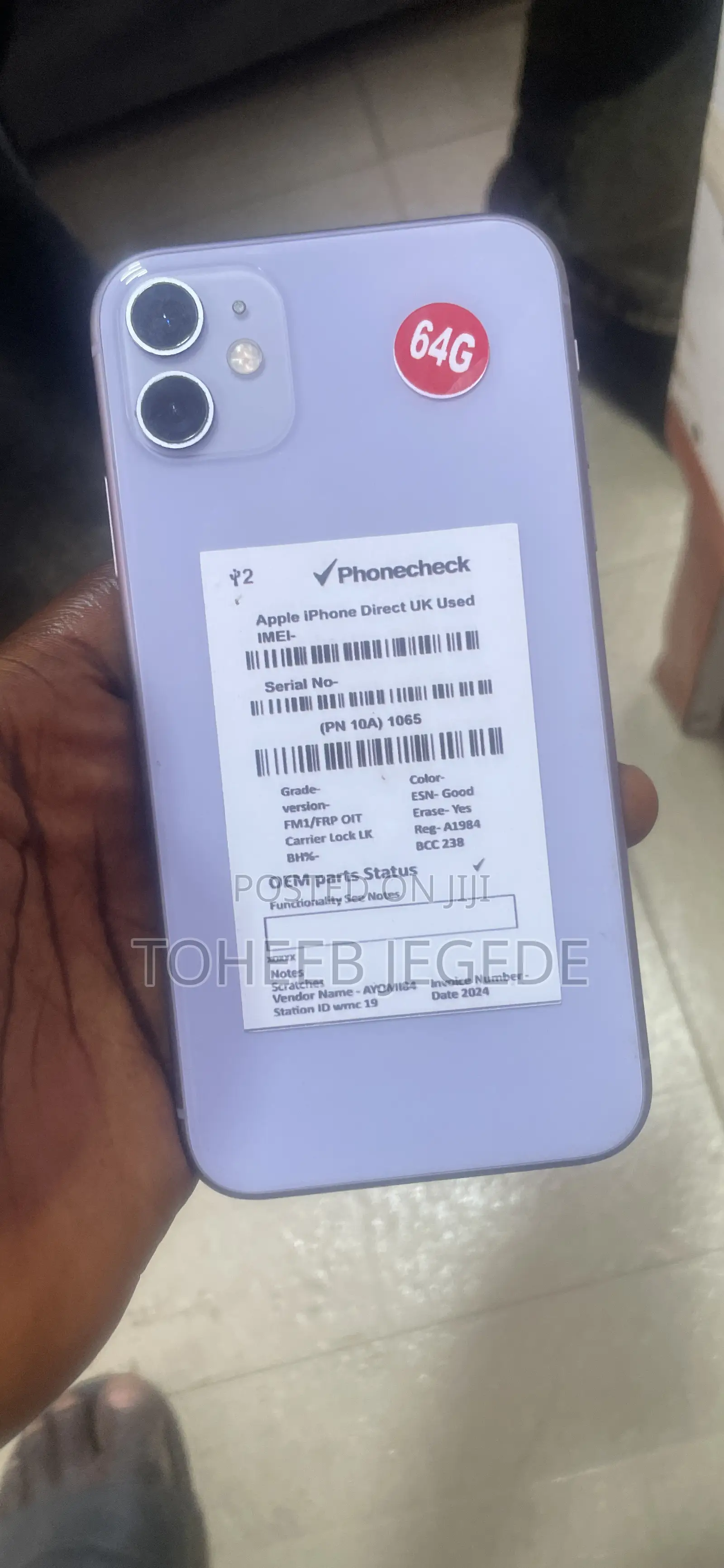 Apple iPhone 11 64 GB