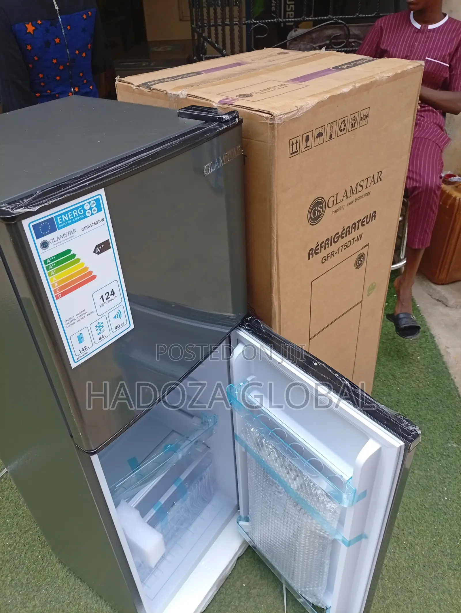 Glamstar Double Door Refrigerator – Powerful Compressor