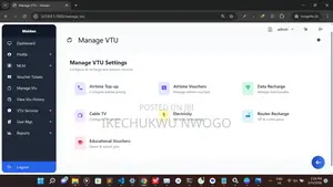 I Build Business Websites, Vtu Platforms Online Stores