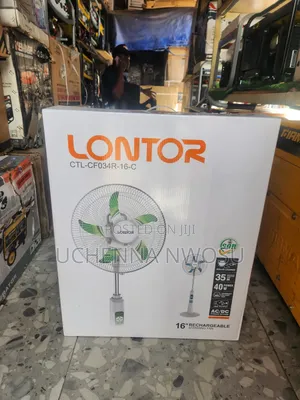 Lontor 16 Inches Rechargeable Fan
