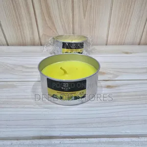 Outdoor Citronella Candle in Metal Tin – Mosquito Insect Repellent