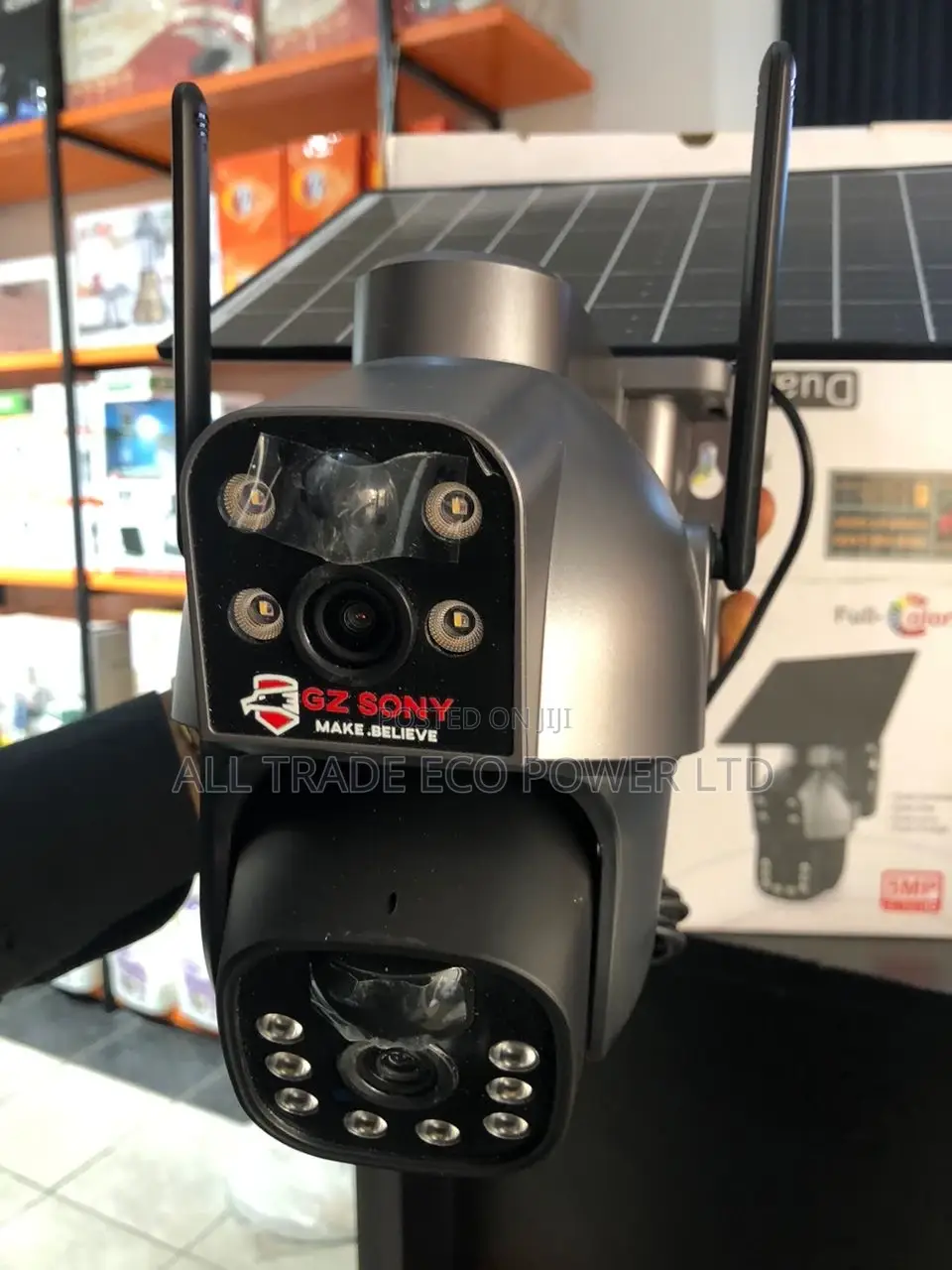 8mp Dual Lens Solar Camera V380 8mp