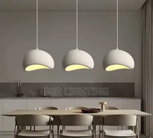 Nordic Wabi Sabi Ceiling Chandelier Modern Dining Table Pendant Lights
