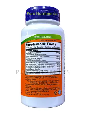 Now Kidney Cleanse–Kidney Urinary Tract Support Capsules 90 Veg Caps