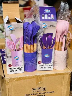 Silicone Spoon Set 12pcs