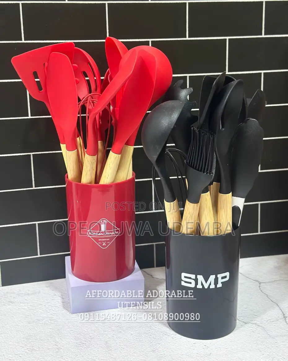 Silicone Spoon Set 12pcs