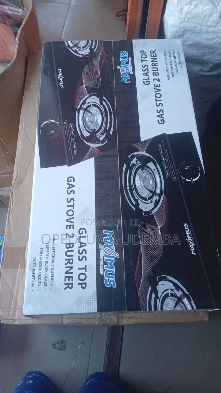 Maximus 2 Face Gas Glass Burner