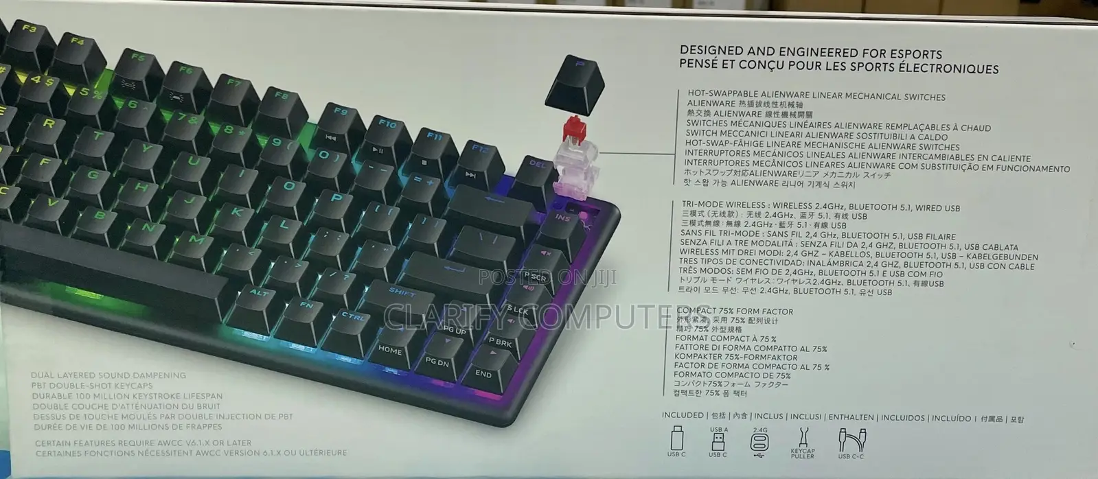 Alienware Pro Wireless Gaming Keyboard