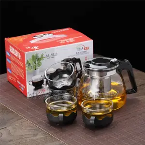 Tea Glass Cup With 4cups