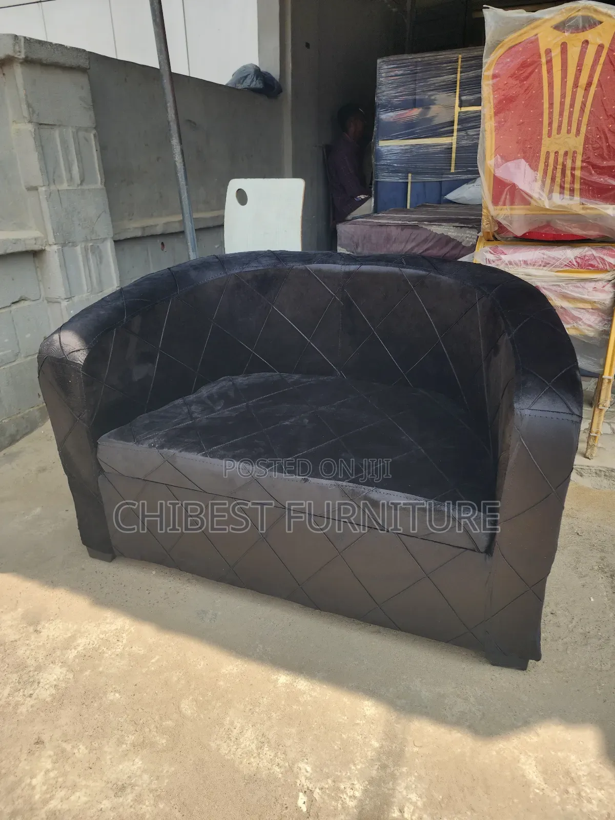 High Quality Padded Two Seater Couch.
