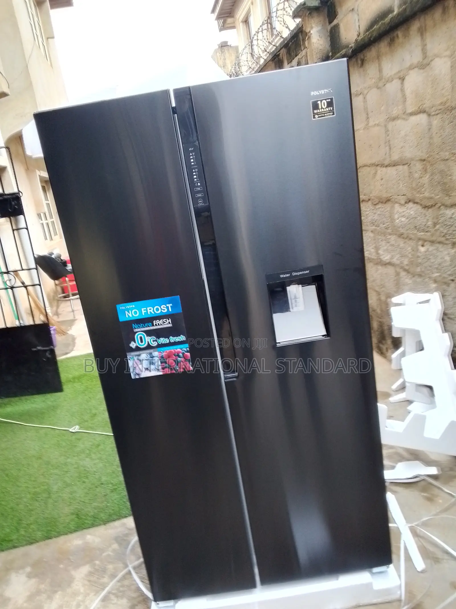 Polystar Frost Free Side by Side Fridge