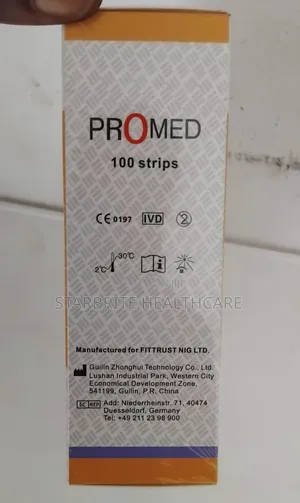Urinalysis Test Strips – Combi 10 (Promed)