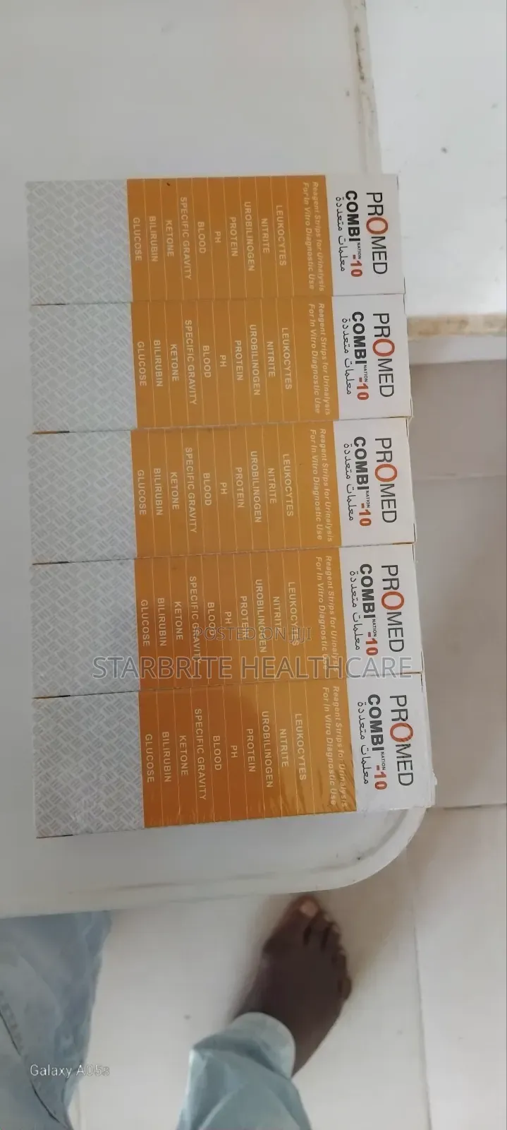 Urinalysis Test Strips – Combi 10 (Promed)