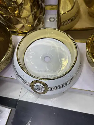 White Versace Countertop Basin