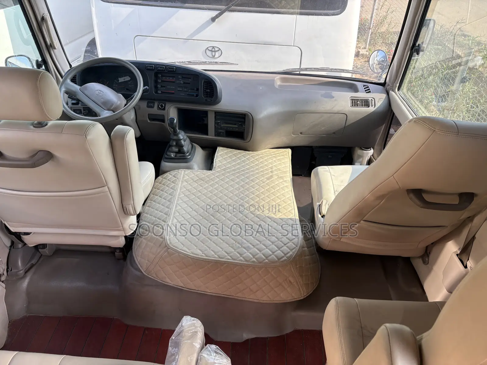 Toyota Coaster 2017 Brown