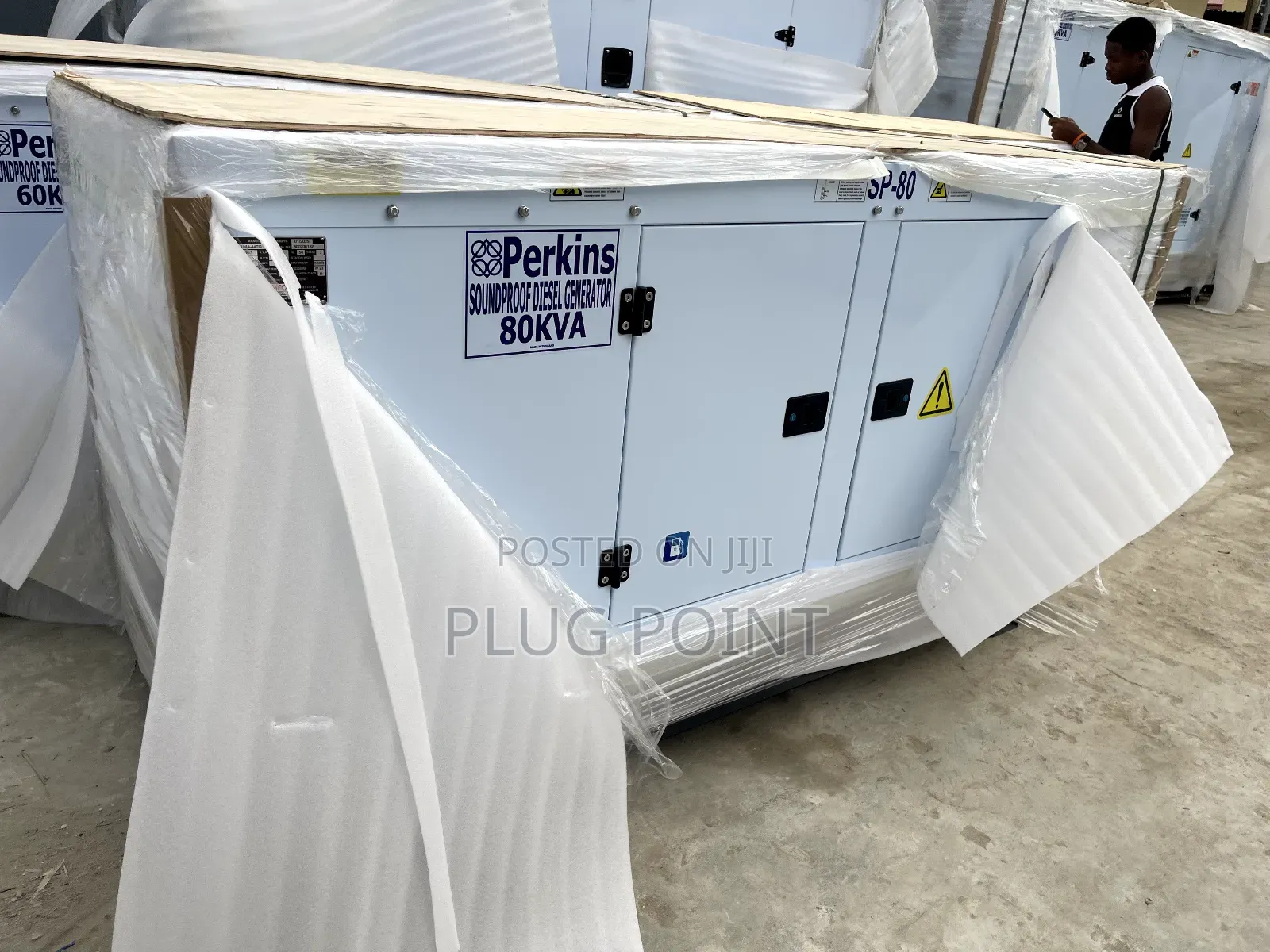 Perkins 80kva Soundproof Diesel Generator – Heavy Duty Power Solution