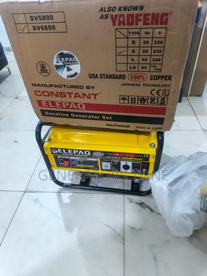 Elepaq Sv6800 Electric Power Generator 4.5kva