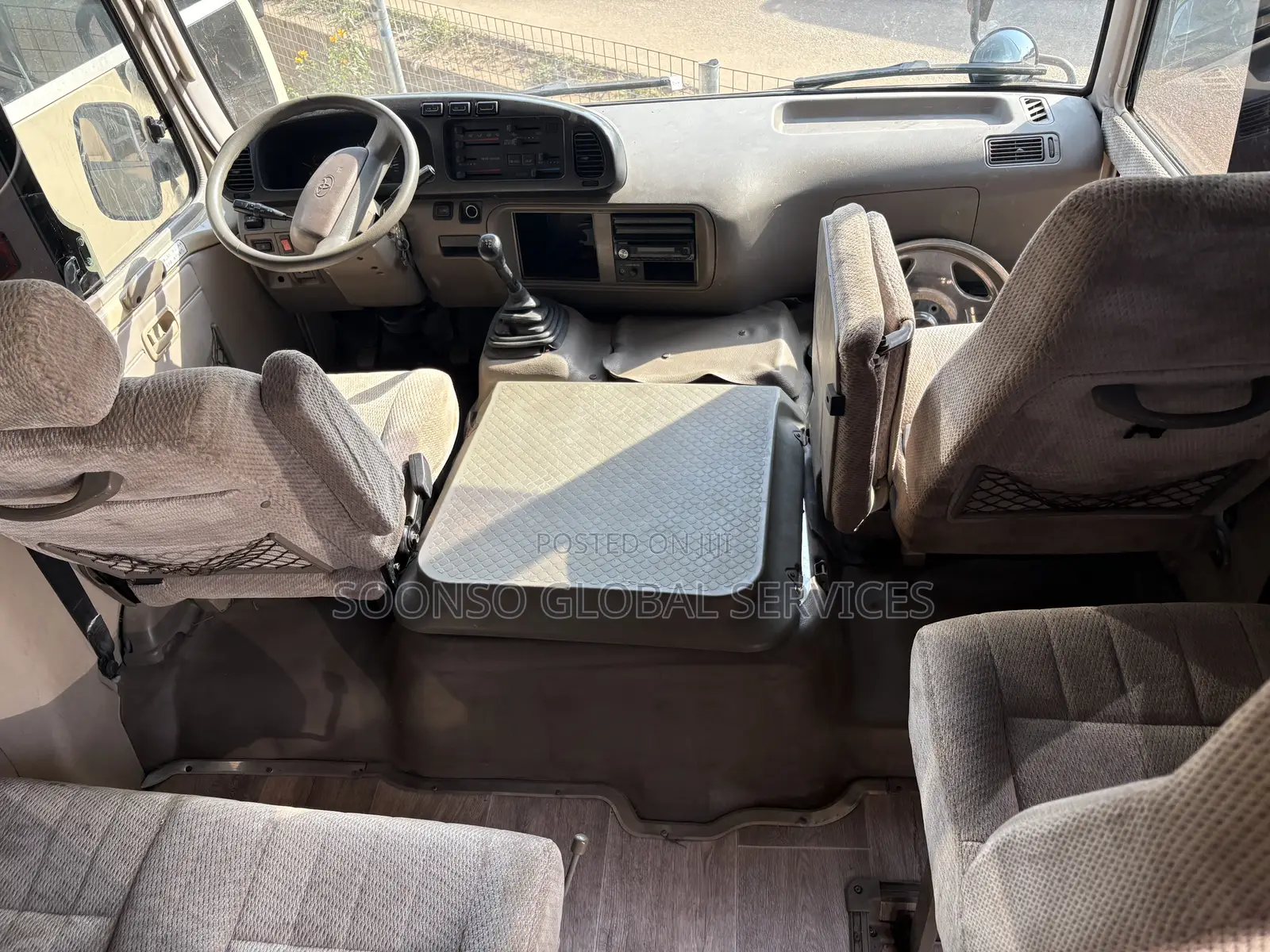 Toyota Coaster 2017 Brown