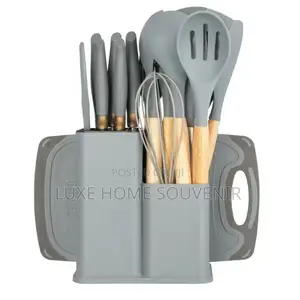 Silicone Spoon and Knife Set