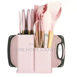 Silicone Spoon and Knife Set