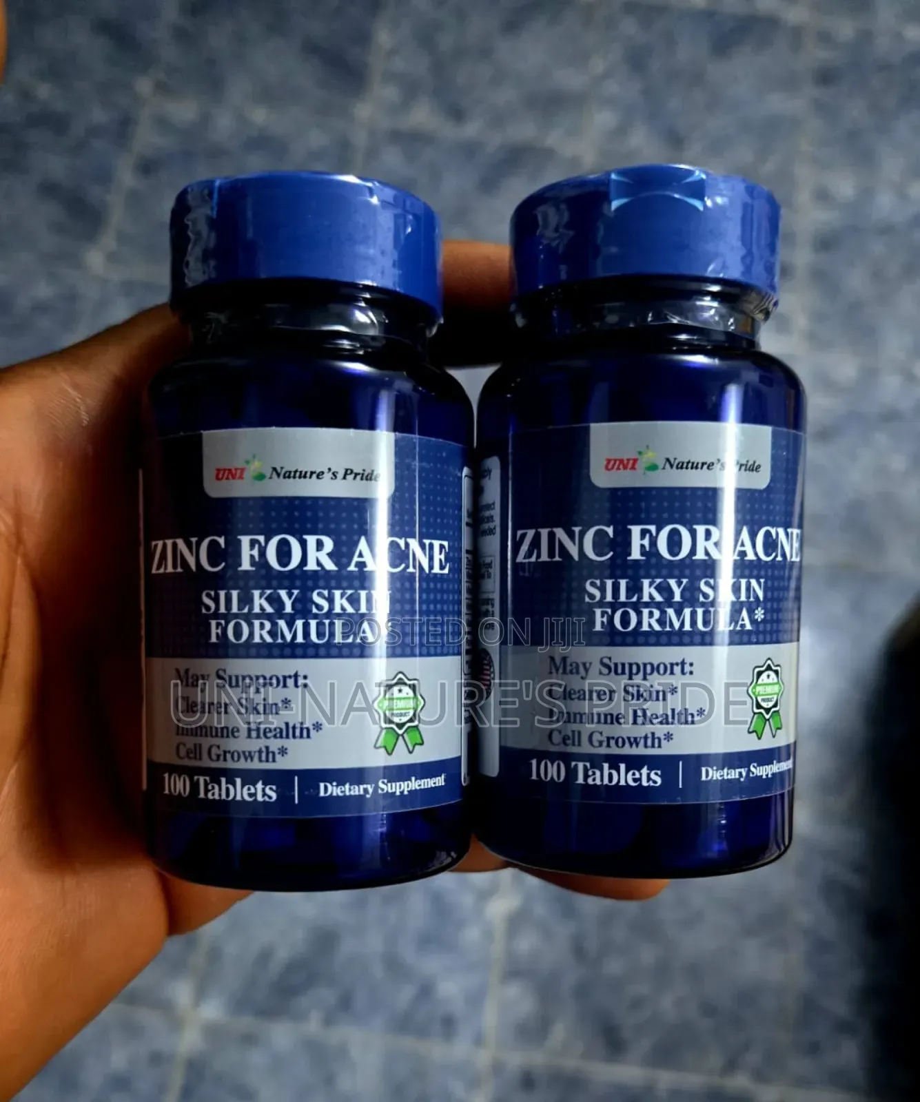 Nature's Pride Zinc for Acne 100 Tablets