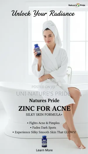 Nature's Pride Zinc for Acne 100 Tablets