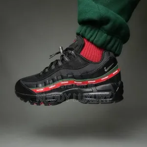 Nike Air Max 95 Undefeated Black/Red Premium Sneakers