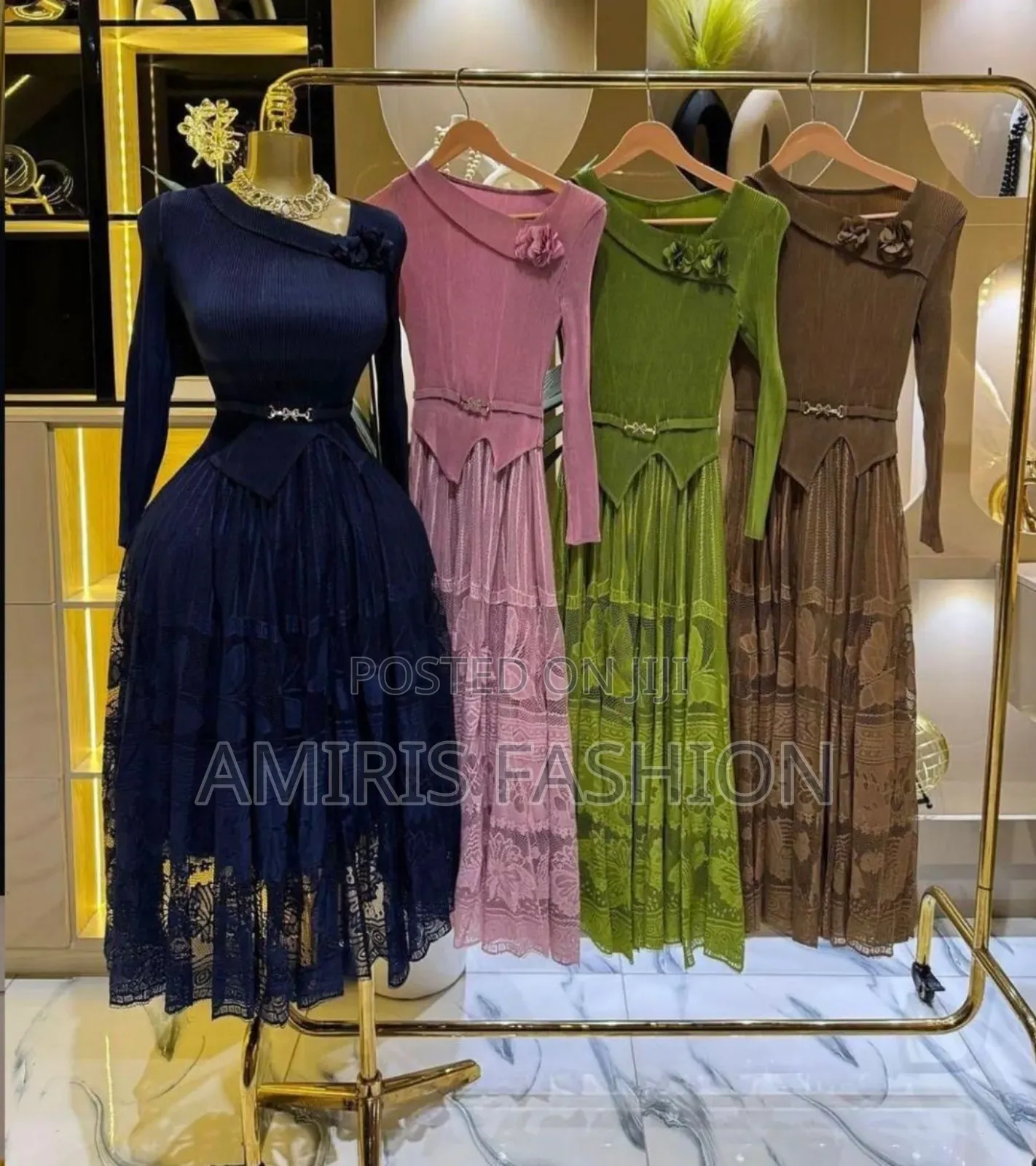 Simple and Classy Myianky Gown