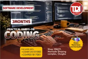 Learn Website Design Coding in Osogbo – 3 Months Training