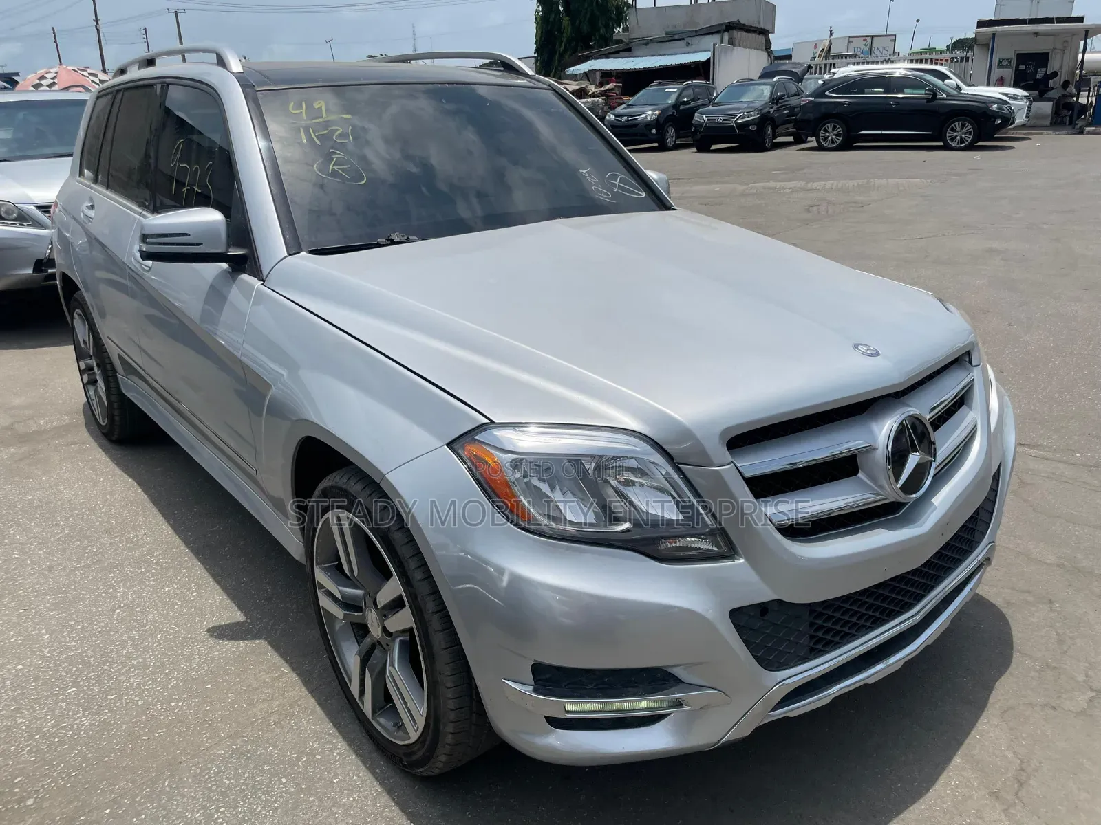 Mercedes-Benz GLK-Class 350 4MATIC 2014 Silver