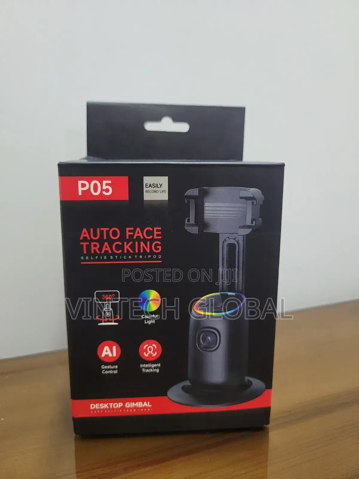 Auto Face Tracking Selfie Stick Tripod P05