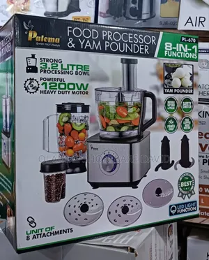 Food Processor and Yam Pounder