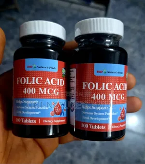 Nature's Pride Folic Acid 400mcg by 100 Tablets
