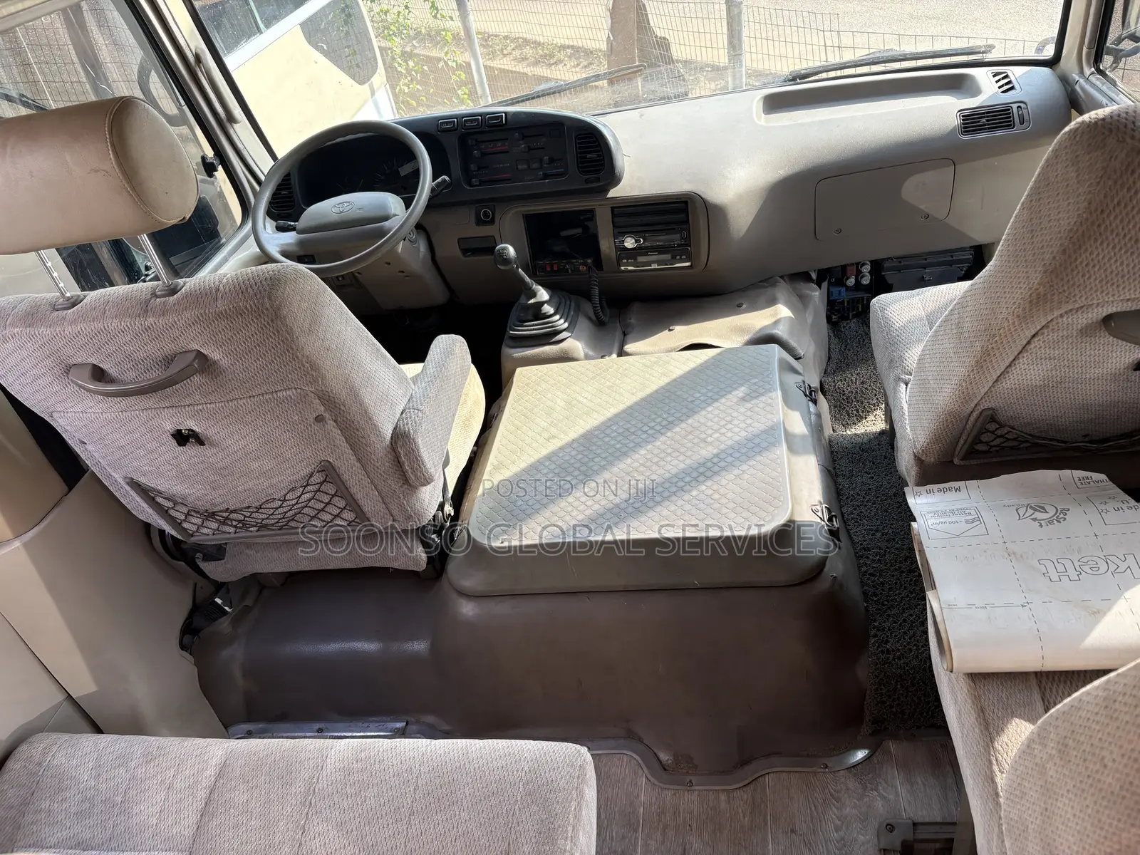 Toyota Coaster 2017 Brown